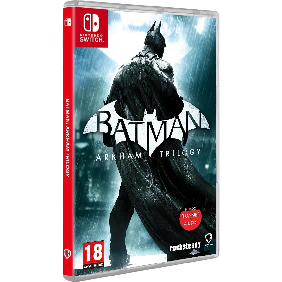 Buy Nintendo Game,Batman: Arkham Trilogy - Nintendo Switch Game - Gadcet UK | UK | London | Scotland | Wales| Near Me | Cheap | Pay In 3 | Video Game Software